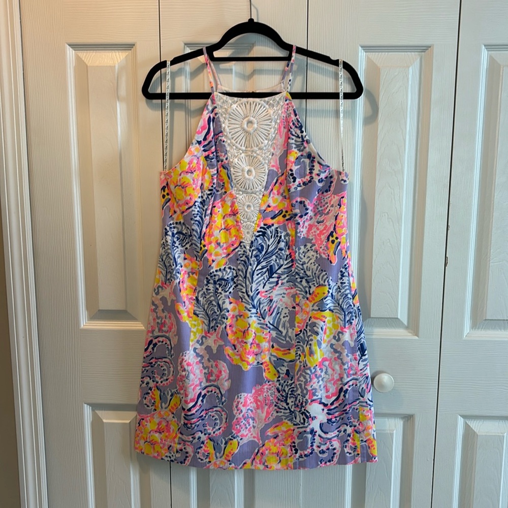 Lilly Pulitzer Bright Color Shift Dress - Size 10